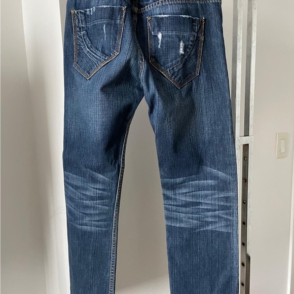 Men's Blue Jeans - Picture 4 of 8